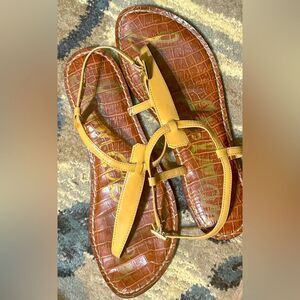 Sam Edelman Tan leather sandals. Sz9. GUC.